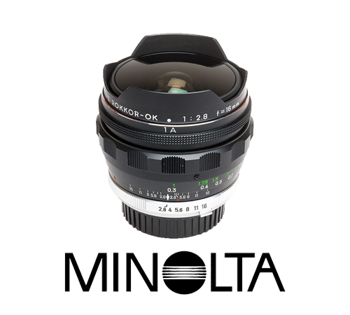 Minolta MC Fisheye Rokkor-OK 16mm Lens